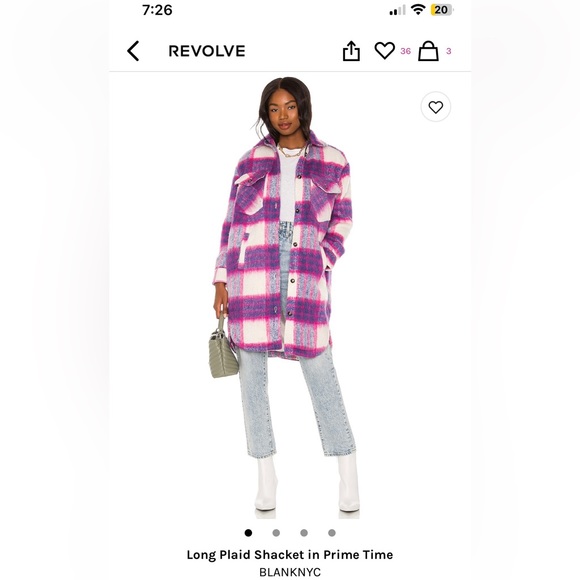 Blank NYC Shacket - Picture 1 of 3